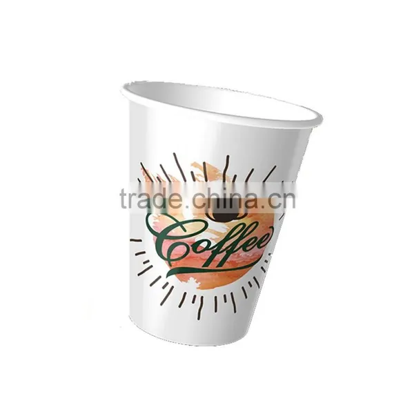 PLA Lined Paper Coffee Cups,Disposable Custom Made Logo Printed Single Double Wall Hot Cold Paper Cup,Coffe Cup photo-4