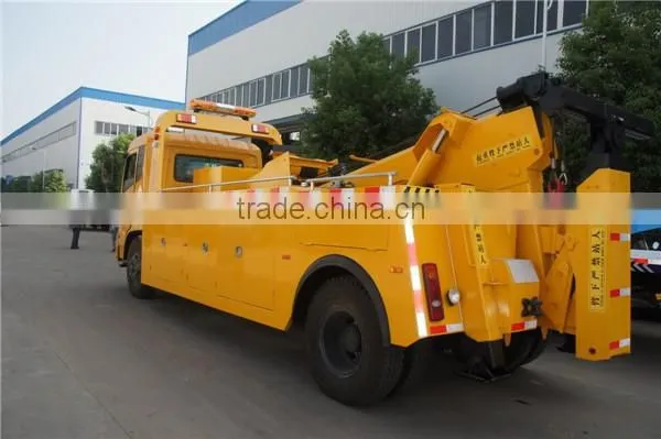 4x2 Dongfeng Tianjin 210hp 16ton Heavy Duty Tow Truck photo-3