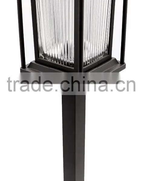 2pk Diecast Aluminum Solar Path Light Outdoor LED Landscape Lawn Garden Lamp -140 mm photo-2