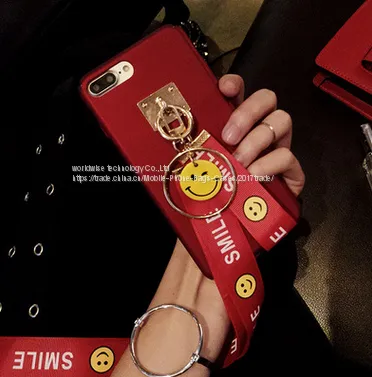 Plastic Hard Housing Cell Phone Cover Shell Mobile Phone Cases for IPhone7/7Plus/6/6s/6plus/6splus Neck Lanyard Rope photo-2