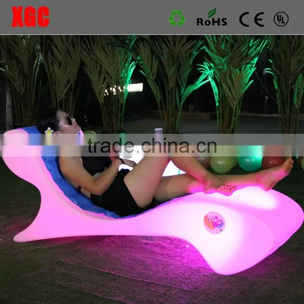 GF116 White Plastic Sunbed Furniture Chairs Pool Lounge Chairs photo-2