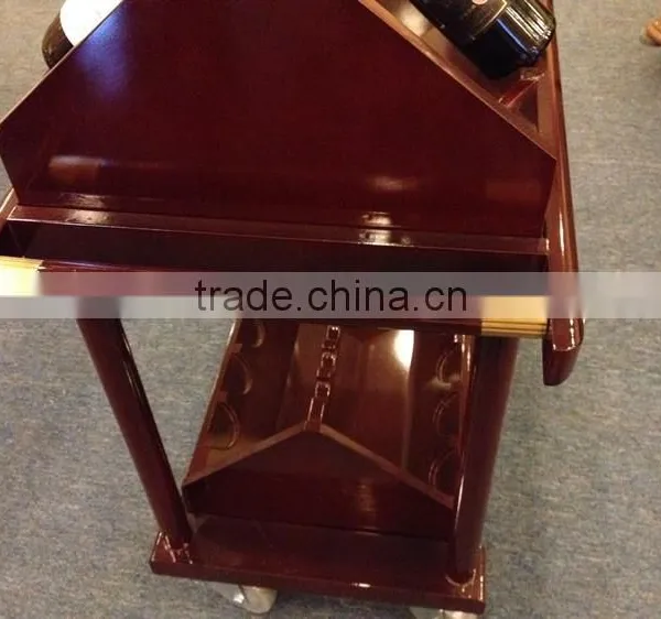Red Wine and Liquor Serving Cart for Restaurant C-14 photo-4