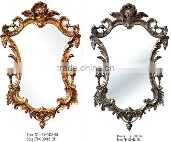 European Antique Color Decorative Wall Mirror FA-033P-01 photo-2