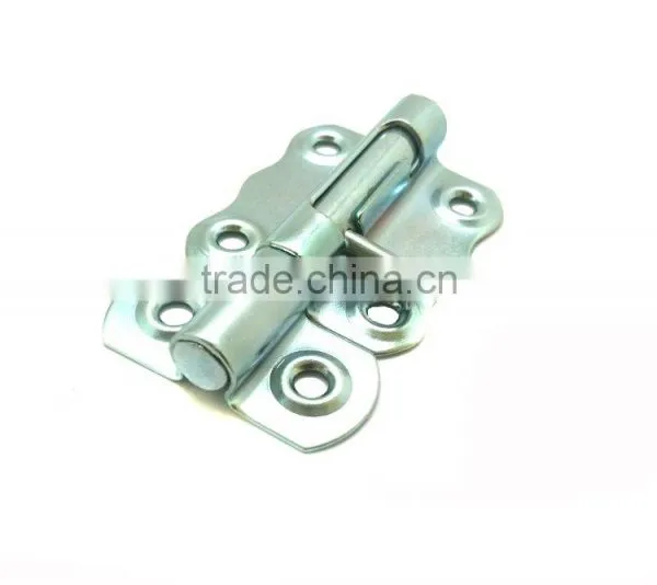 U Type 3" Heavy Duty Barrel Bolt For Door, Hot Safety Cellar Bolt, Zinc Finish Iron Cellar Window Bolt photo-3