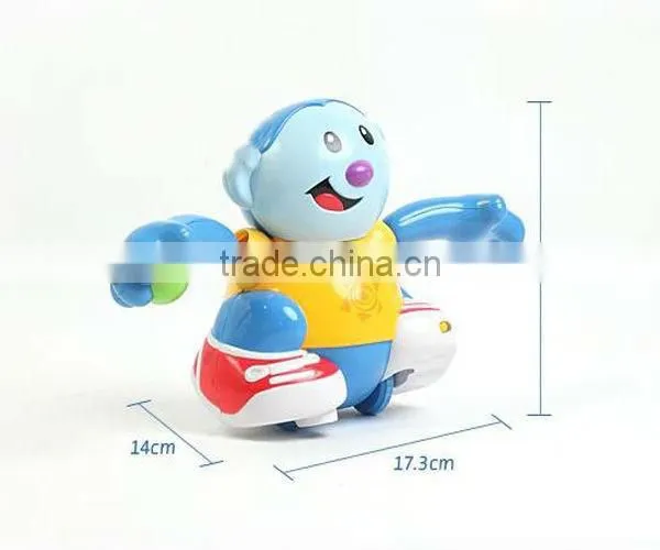 2015 Guangdong Oem Manufacture New Hot Walking Talking Plastic Animal Toys With Sound and Music for Babys photo-3