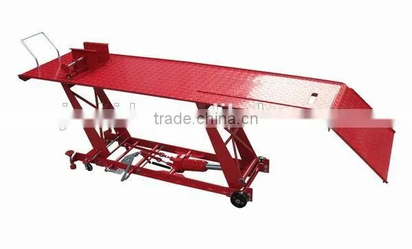CE Approved 800lbs Hydraulic Motorcycle Lift Table Motorbike Jack photo-6