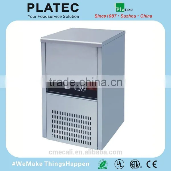 Commercial 25kg Stainless Steel Ice Cube Machine Ice Cube Maker