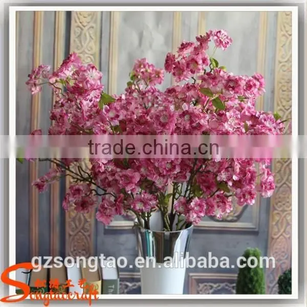 Guabgzhou Manufacturers Supplying High Quatily Simulation Artificial Peach Blossom Tree for Sale photo-5