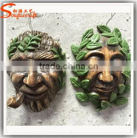 Latest Design Antique Artificial Face Masks Plstic Handmade Craft for Customization photo-6