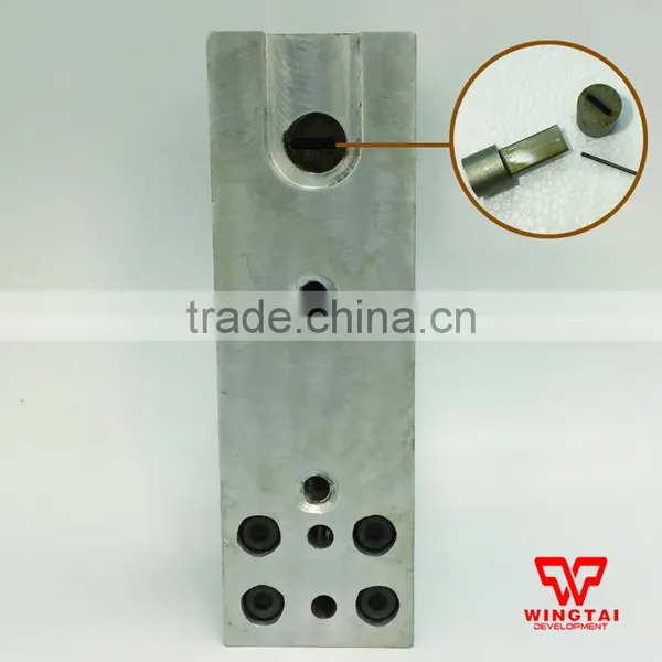 Pneumatic Portable Hole Punch Machine For Plastic Bag Small Straight Hole photo-2
