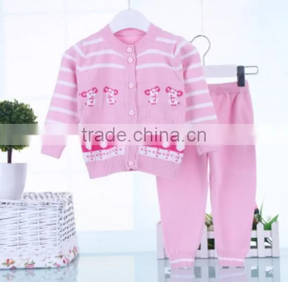Kid Clothing Wholesale Cardigan Sweater Baby Knitwear,kids Winter Wear for Girls photo-2