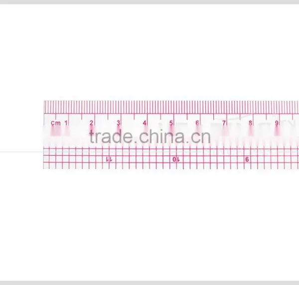 Factory Wholesale High Quality Plastic Fabric Ruler for Fashion Pattern Design 1"*12" #B-65 photo-3