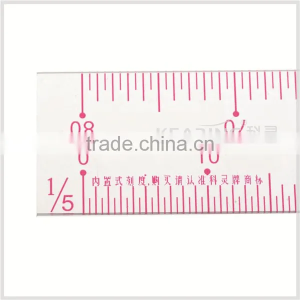 Kearing Individual Package 1/4 & 1/5 Proportion Flexible Plastic Engineer Scale Ruler Built-in Calibration1.2mm Thickness # 8502 photo-4