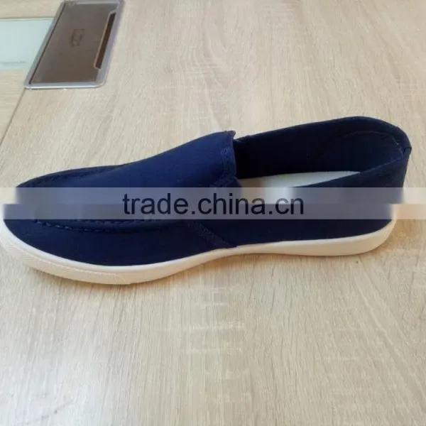GZY Made in China Hot Sale Canvas Good Quality Men Shoes Slip on Flange photo-5