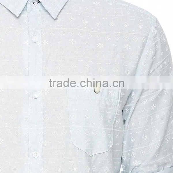 Wholesale Cotton Dress Shirt From China Factory Italian Double Collar Mens Shirts Casual photo-4