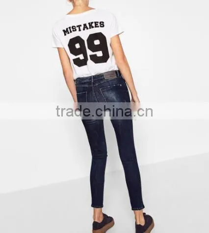 Runwaylover 5296 Hot Sale Ladies Sexy Ripped Sexy Jeans photo-4