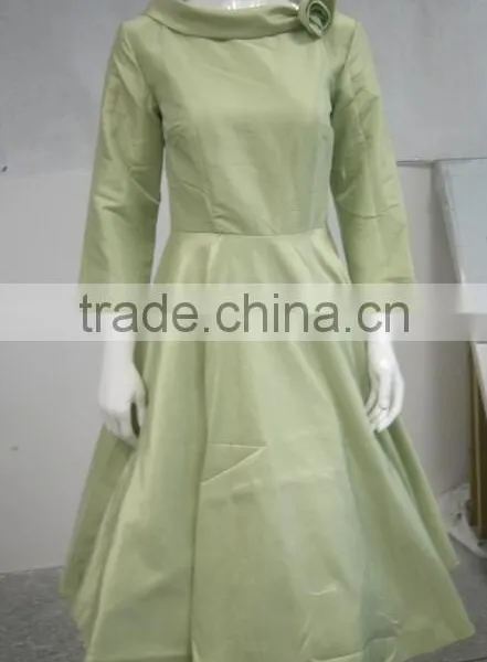 Vintage 1950's Rockabilly Swing Dress Vintage 50s Rockabilly Dress photo-5