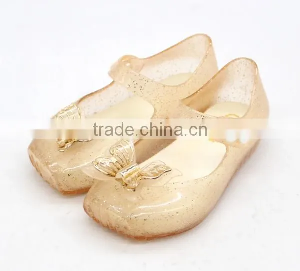 Butterfly Kids Jelly Shoes, Mini Melissa Butterfly Shoes photo-3