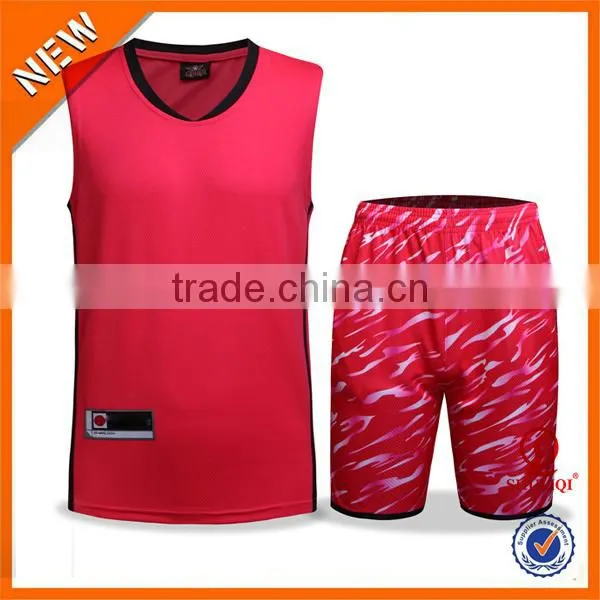 2016 100% Polyester Quick Dry Latest New Basketball Jersey Design for Man photo-2