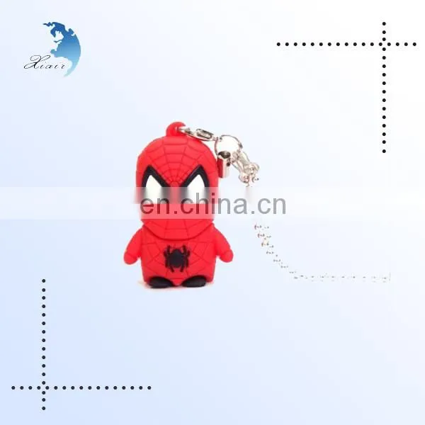 Bulk Cheap Mini Pvc Cartoon Character Memory Key Flash Drives Usb Stick photo-3