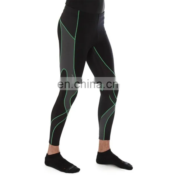 Mens Printing Strengthen Custom Compression Pants photo-4