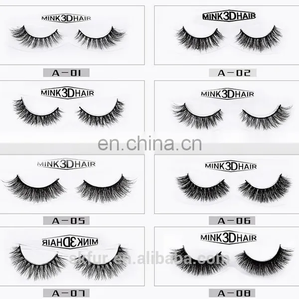Factory Wholesale Private Label Custom Package Individual Premium 3d 100% Real Mink Lashes photo-6