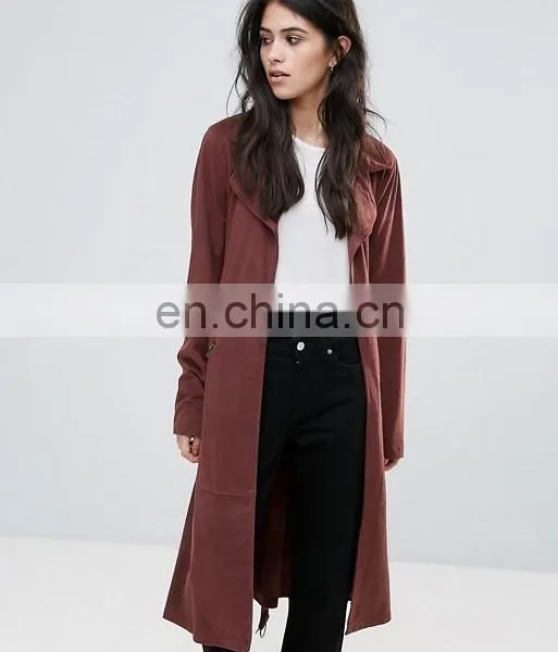 Europe's New Fashion Thin Long Sleeve Women Slim Long Jackets photo-2
