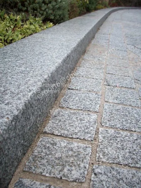 Grey / Yellow / White /Black Granite Paving stone pavers Granite pavers granite cube paver stone