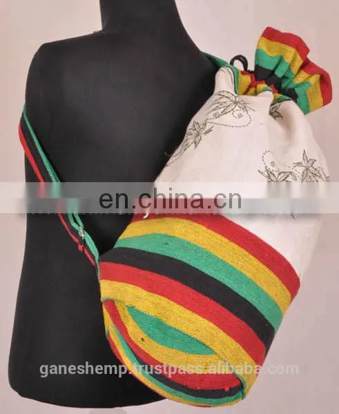 Rasta Printed Hemp Backpack BPK 0009 b photo-2