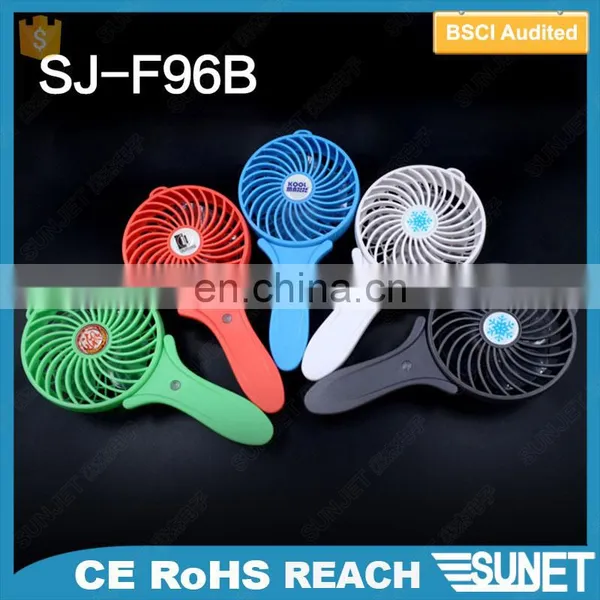Customized LOGO Printing Portable Rechargeable Mini Fan With Usb photo-4