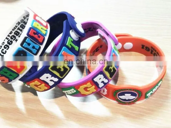 Popular and High Quality Customized PVC Wristbands for Nigerian 2015 photo-6