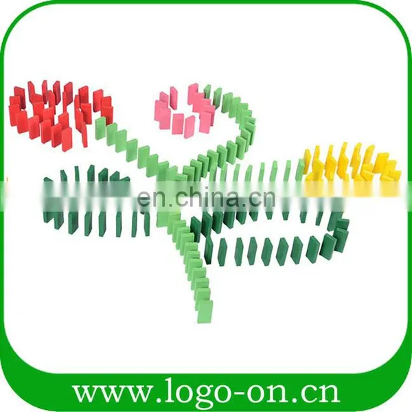 Plastic Domino Game for Kids, Domino Blocks, Domino Brick photo-5