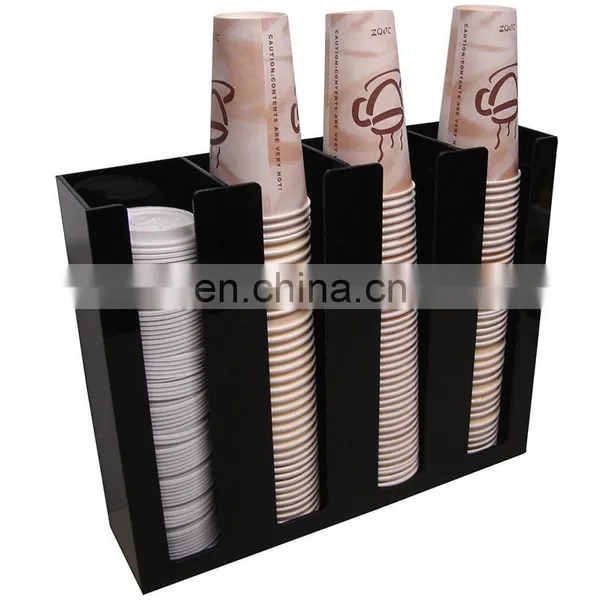 New Product Desktop Display Acrylic Dixie Cup Storage Holder photo-2