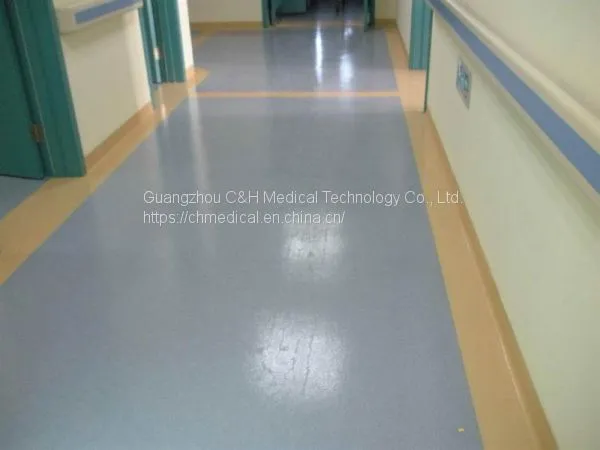 Hopsital 2.0mm Thickness Homogeneous PVC Flooring Rolls photo-4