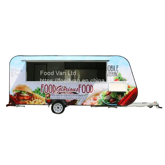 International Standard Service Cart Coffee Cart Kiosk