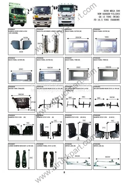 HINO 500 Truck Spare Parts Accesories Body Parts photo-4