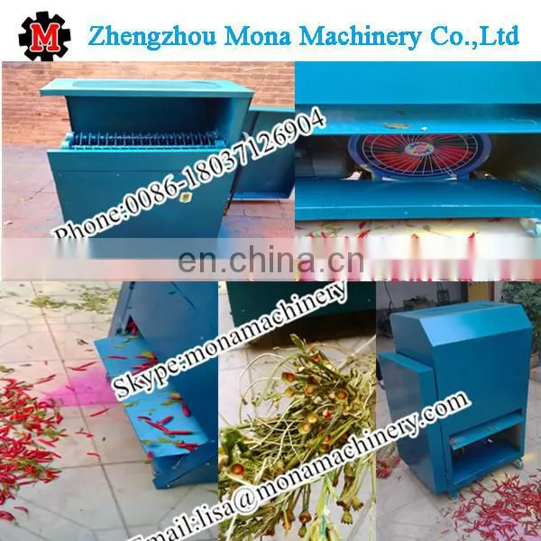 Automatic Farm Use Red Chili Picking Machine /pepper Picker Harvester With High Capacity photo-4