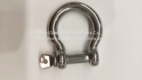 Stainless Steel Hardware Large Sailing Clevis Screw Bolt Type Pin Anchor Bow Shackle photo-3