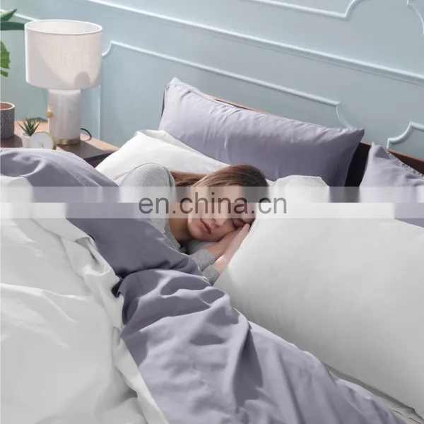 Prime Custom OEM Brand 90x90 White Waterproof Duvet Cover Set For Bedding Room photo-2