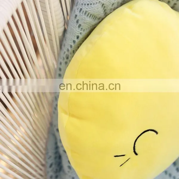 Trending Products 2018 Custom Cute Plush Travel Emoticon Expression Throw Pillows Smile Face Pillow Emoji Pillow photo-6