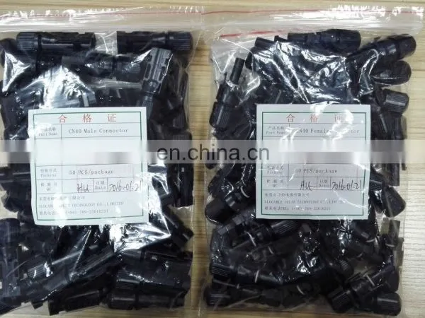 1000V 1500V High Voltage Solar Wiring CN40 PV Connector photo-7