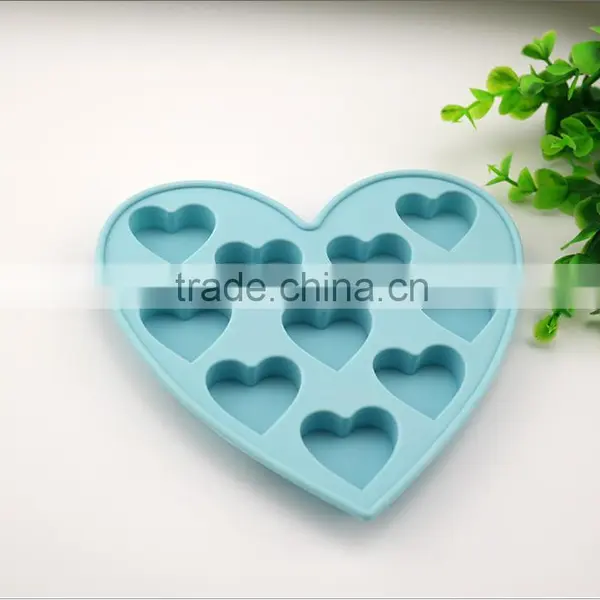 OEM Available Romantic Love Heart Shape Custom Ice Cube Tray photo-4