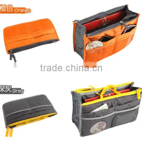 Women Travel Makeup Insert Handbag Organiser Purse Large Liner Organizer Bag photo-6