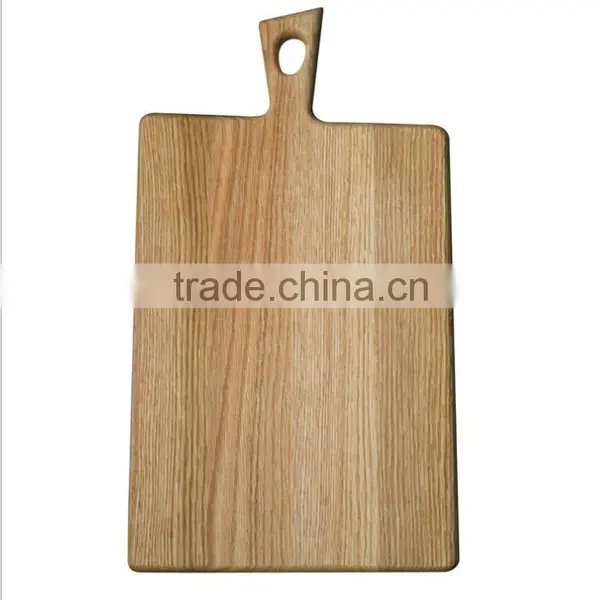 Oak Square Cutting Board,Solid Wood Cutting Board,Natural Wood Bread Board photo-2