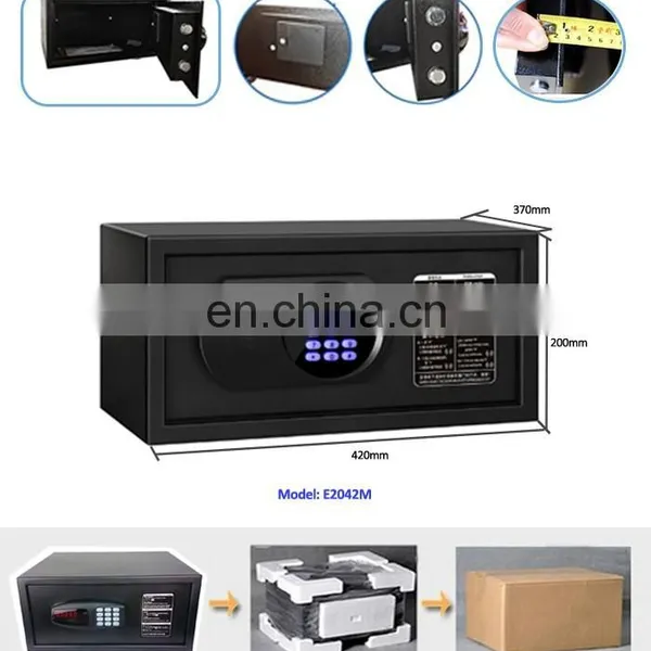 Hotel Electronic Safe Deposit Box Locker With Laptop Size 12 Inches photo-5