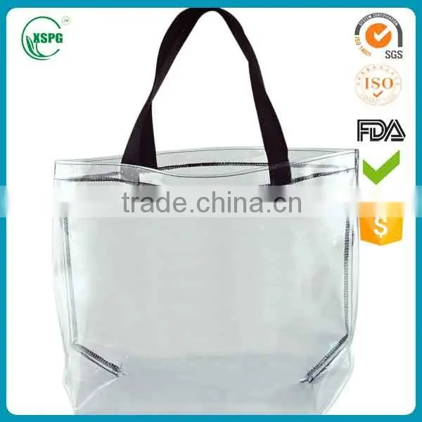 2015 Cheap Clear Pvc Packaging Tote Bag photo-3