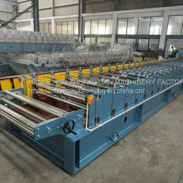 Best Quality PPGI Steel Coils Metal Roof Sheet Making Machine Iron Roofing Sheet Roll Forming Machine With CE Certificate photo-4