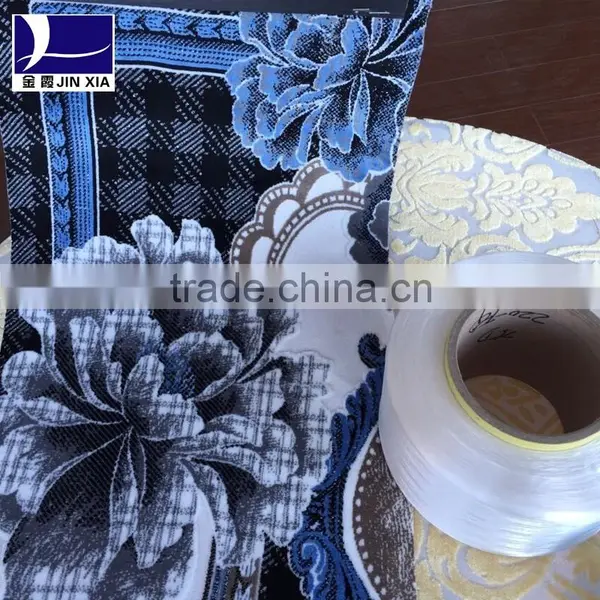 FDY 150D/48F Dope Dyed 100% Polyester Coloured Yarn Flame Retardant Polyester Yarn photo-6