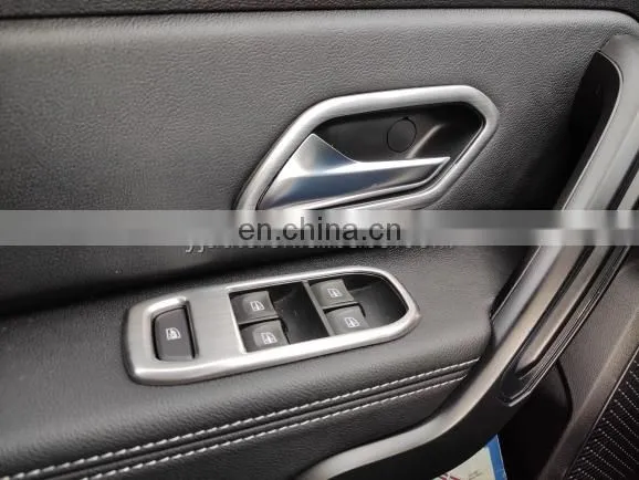 Factory Direct For Dacia Renault Duster 2018-2021 ABS Chrome Car Styling Window Switch Cover Panel photo-4