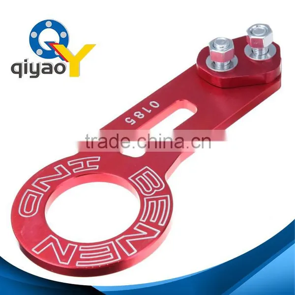 Billet Aluminum Quick Release Car Towing Hook Cover For Honda Mazda Toyota photo-2